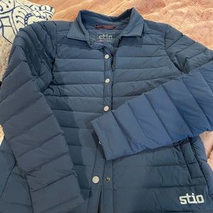 Stio Skillet stretch down shirt, new w tags